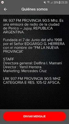 FM PROVINCIA 90.5 MHZ android App screenshot 0